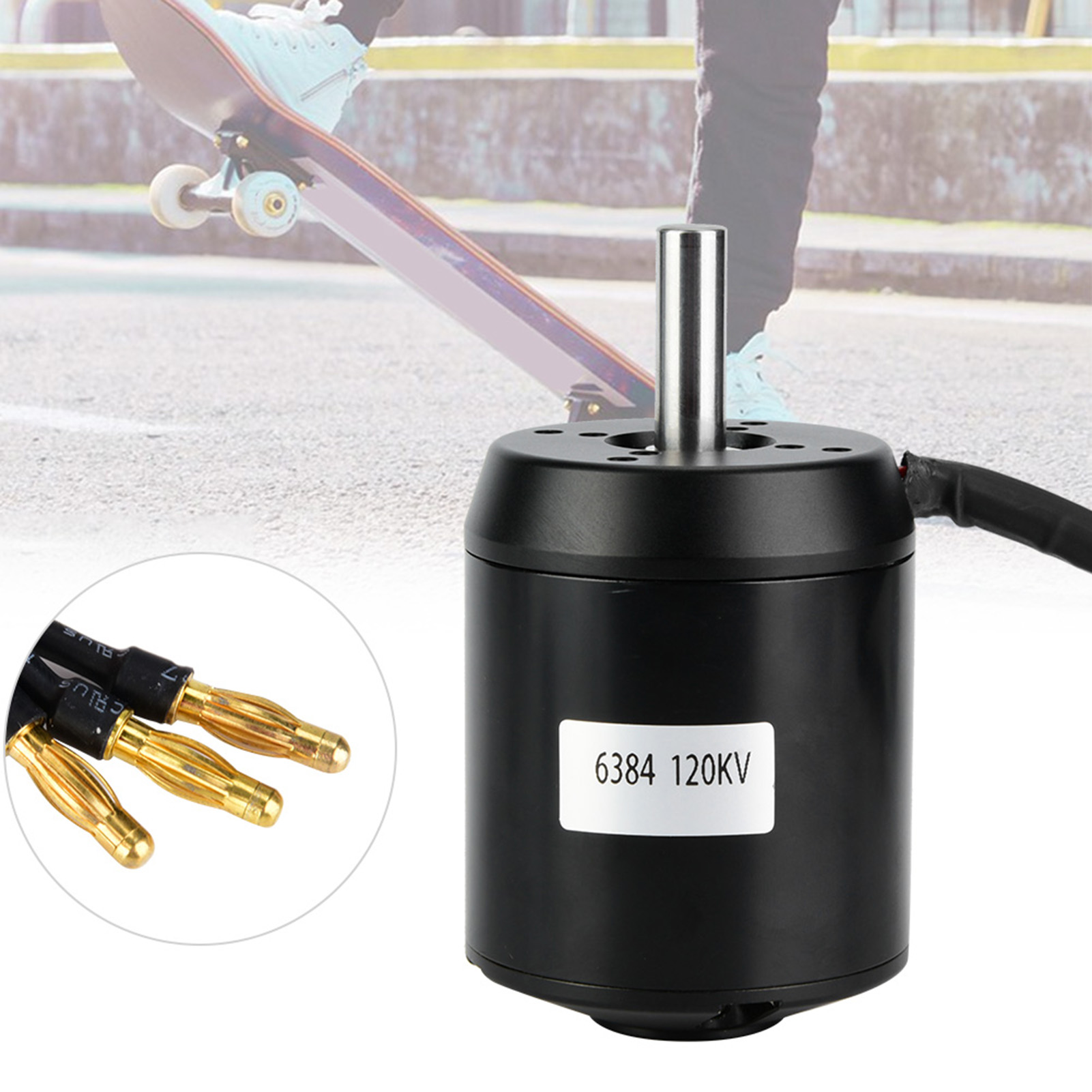 6384 Brushless Motor Sensored - Silnik bezszczotkowy BLDC Outrunner 6384 120KV