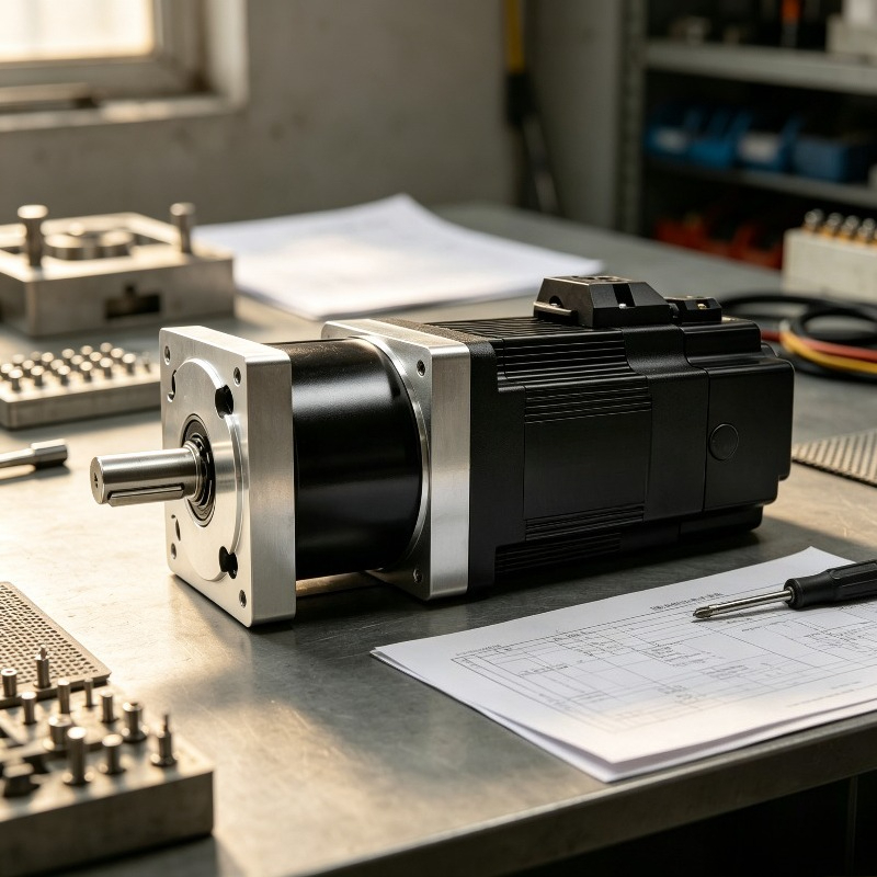 Bldc Planetary Gear Motor 48V High Torque - Precyzyjny, przemysłowy silnik BLDC z przekładnią