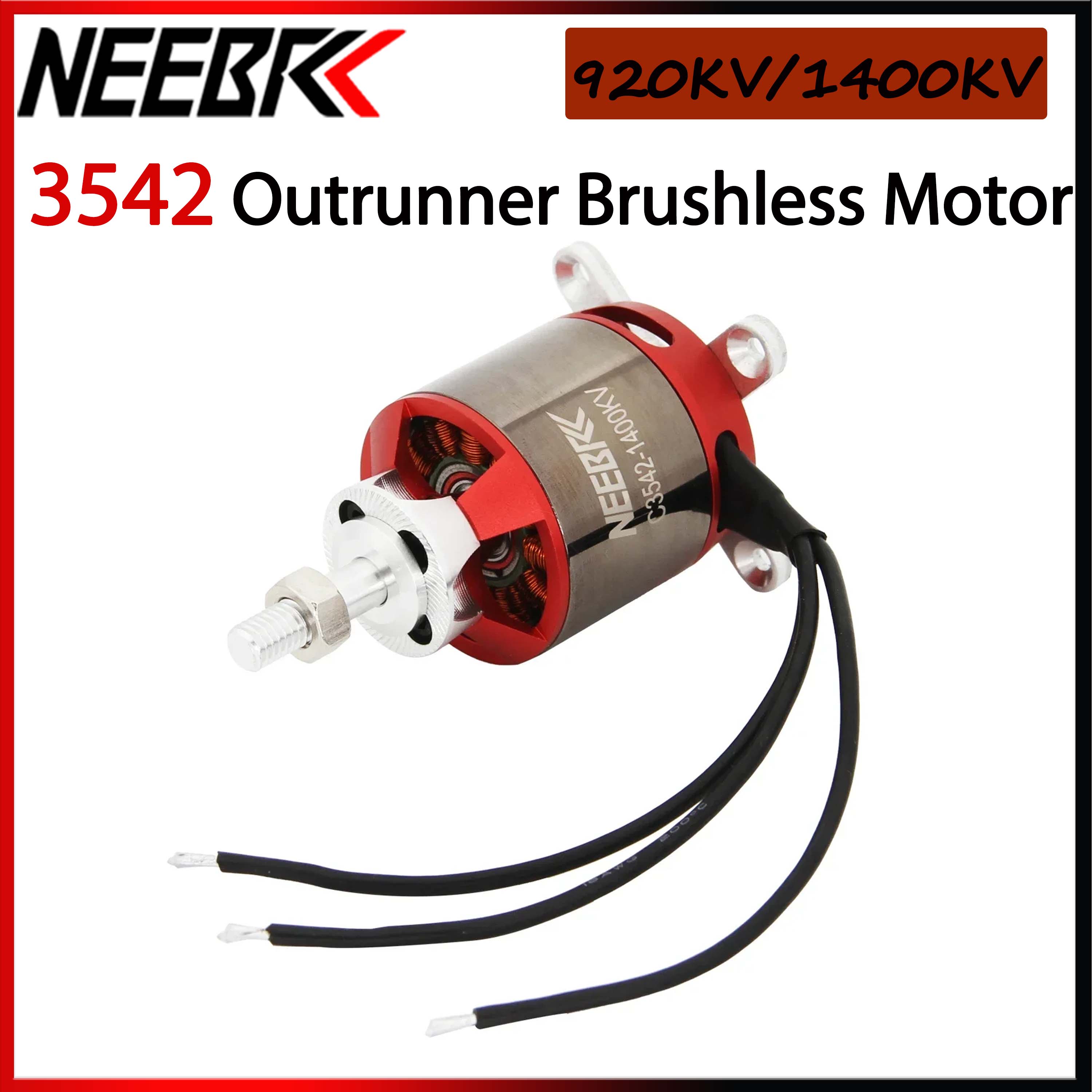 Brushless Motor Thrust Test Stand - 1/2/4 SZT. 3542 920KV 1400KV Silnik