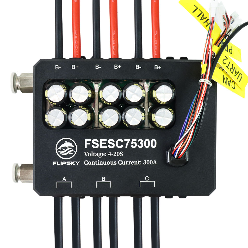 Vesc 75300 High Current Esc - Flipsky Fsesc 75300 84V Regulator Obrotów