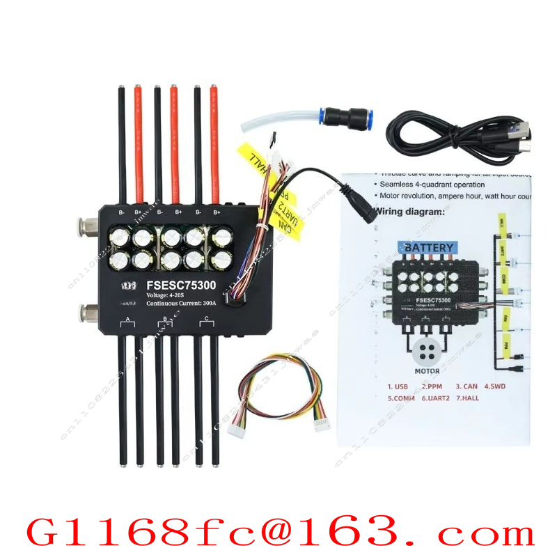 FSESC 75300 ESC o wysokim prąd – Vesc 75300 High Current Esc recenzja i cena