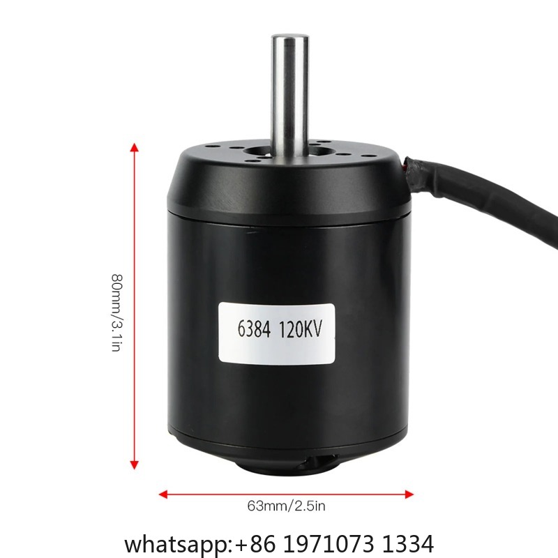 Silnik bezszczotkowy BLDC Outr – 6384 Brushless Motor Sensored recenzja i cena