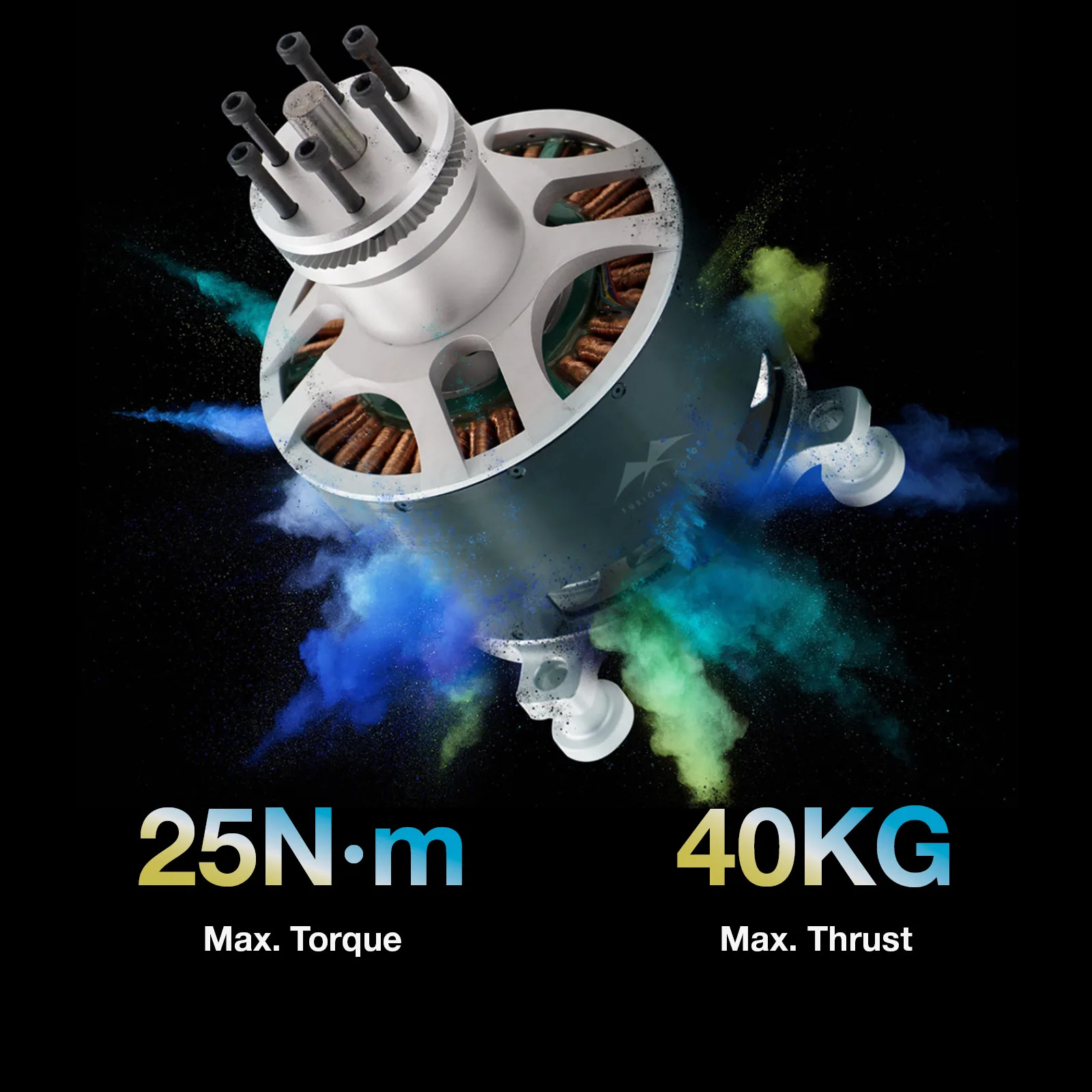 Silnik bezszczotkowy DC 200cc  – 12090 Brushless Outrunner Motor recenzja i cena